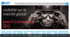 Desktop Screenshot of glacom.fr